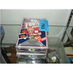 2 factory sealed boxes of NFL football trading