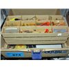 Image 1 : Old pal fishermans tacklebox and contents