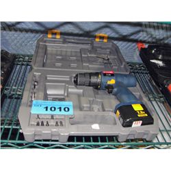 Ryobi 7.2V cordless drill, one battery no charger