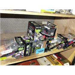 5 assorted radio controlled cars