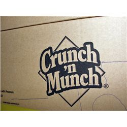 One case of crunch n munch snack food
