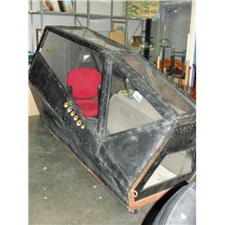 Movie prop space ship cockpit