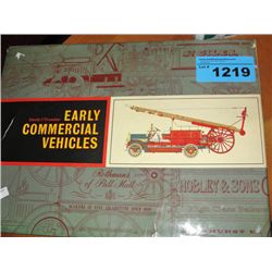 Coffee table book on early commercial vehicles