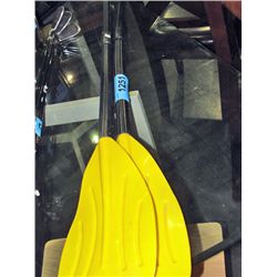 Pair of rubber dingy paddles