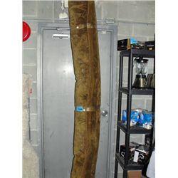 Large earth tones wool area rug