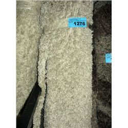small off white shag area rug