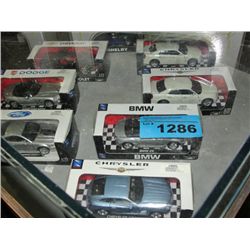 Collection of 8 diecast metal collectors cars