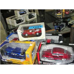 Collection of 5 diecast metal collectors cars