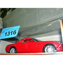 2002 ford thunderbird diecast metal collectors car