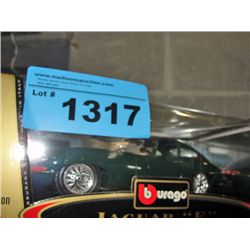 Jaguar E diecast metal collectors car