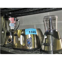 3 hamilton beach small kitchen appliances;