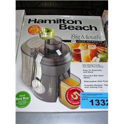 Hamilton beach big mouth juice extractor