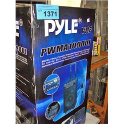 Pyle 8Watt dual channel wireless rechargable PA