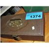 Image 1 : Brown metal storage box