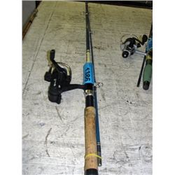 Garcia 2pc spinning rod and reel set