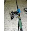 Image 1 : Green spinning rod and reel