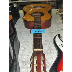 Vintage accoustic guitar