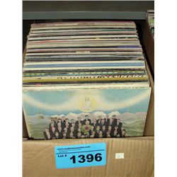 Box of vintage records