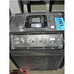 Ion block rocker portable sound system