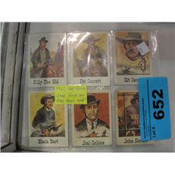 6 1966 leaf gums good guys and bad guys