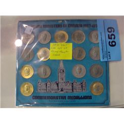 1970 shell gas set of prime ministers collectors