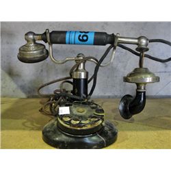 Vintage rotary telephone