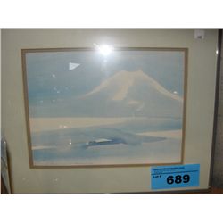 BC artist Tony Onley framed print