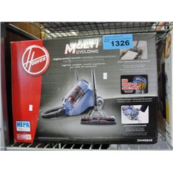 Hoover multi cyclonic bagless canister vacuum