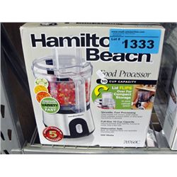 Hamilton beach food processor