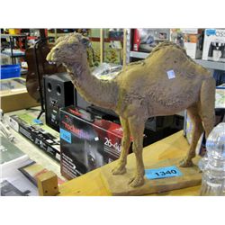 Crafted ceramic decorative camel