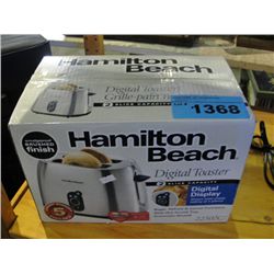 Hamilton beach digital toaster