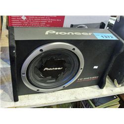 Pioneer sealed enclosure type subwoofer
