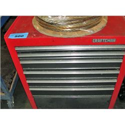 Craftsman rolling tool chest and contents