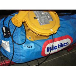 Little tyke inflatable fun castle complete with