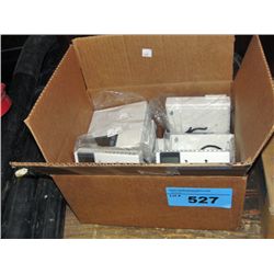 One box of programmable thermostats