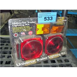 Universal trailer lighting kit