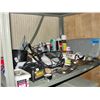 Image 1 : Shelf lot of  misc spray cleaners, hardware, etc