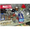 Image 1 : Shelf lot of assorted hardware and misc; plumbing