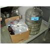 Image 1 : Shelf lot of beer/ wine making equipment