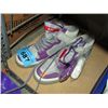 Image 1 : Pair of purple and grey shoes