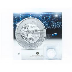 Canadian .999 Solid Silver Hockey Coin