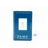 Image 1 : Pamp Swiss .999 Solid Gold Certified Bar