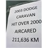 Image 2 : 2003 Dodge Caravan