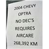 Image 2 : 2004 Chev Optra