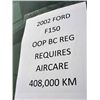Image 2 : 2002 Ford F150