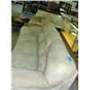 Image 1 : 2pc microfiber suede beige sofa and loveseat set