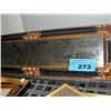 Image 1 : Antique wood framed mirror