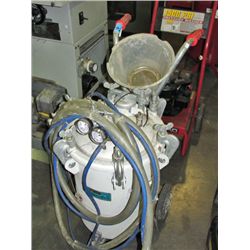 Professional painters system; pot, hoselines