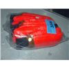Image 1 : Bundle of orange industrial work gloves