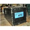 Image 1 : Black metal toolbox